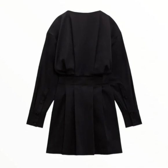 ZARA BOX PLEAT DRESS - Picture 3 of 6